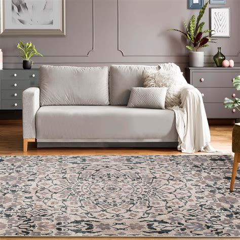 Amazon.com: SUPERIOR Indoor Runner Rug, Vintage Bohemian Floral Home