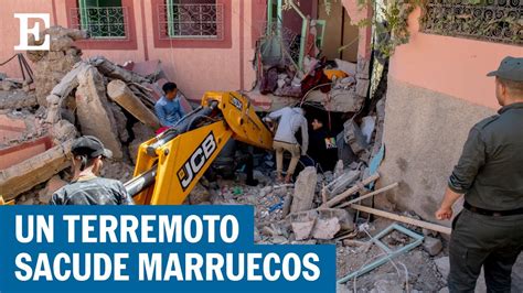 Marruecos Cientos De Personas Mueren Por Un Terremoto De Magnitud