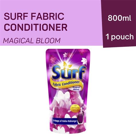 Surf Fabric Conditioner Magical Bloom Purple Refill Pouch 800 Ml