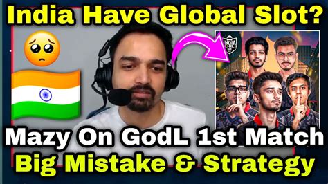 Caster React On GodLike Big Mistake In BGIS 1st Match On India Have