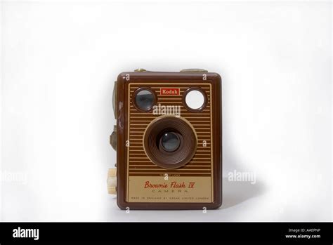 Old Box Brownie Camera Stock Photo Alamy