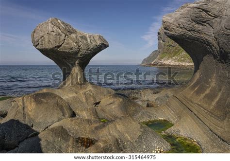 kannesteinen rock maloy norway stock photo  shutterstock