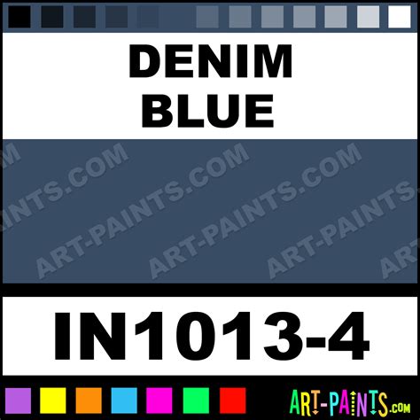 Denim Blue Envision Glazes Ceramic Paints - IN1013-4 - Denim Blue Paint, Denim Blue Color ...