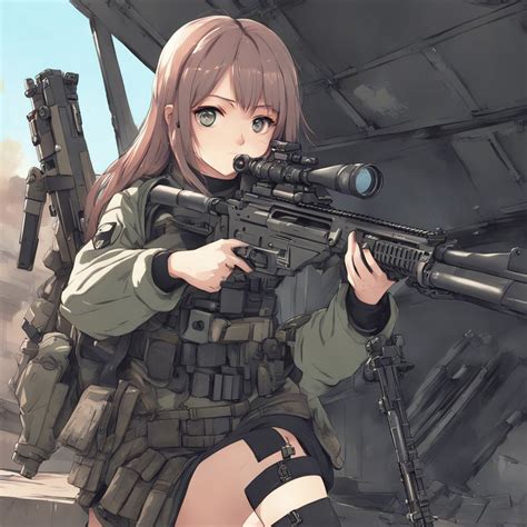 Tactical Anime Girl Sniper By Lonelyxstoner01 On Deviantart