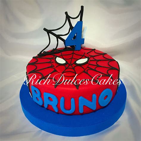 Hombre Araña Cakes Tortas del hombre araña Pastel hombre araña