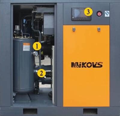 Mikovs Oilless Oil Free Silent Mute Screw Air Compressor For Food