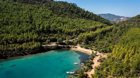 Die Wunderschönen Strände Und Buchten Von Bodrum