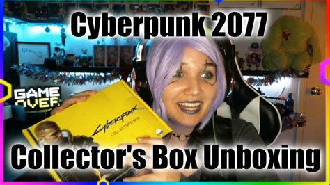 Cyberpunk 2077 Collectors Box Unboxing Youtube