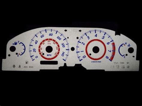 Sell Mph Silver Reverse Glow Gauge Indiglo Face New For Nissan