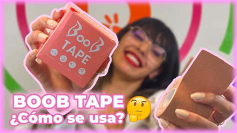 Aprende A Usar La Cinta Boob Tape Funciona Youtube