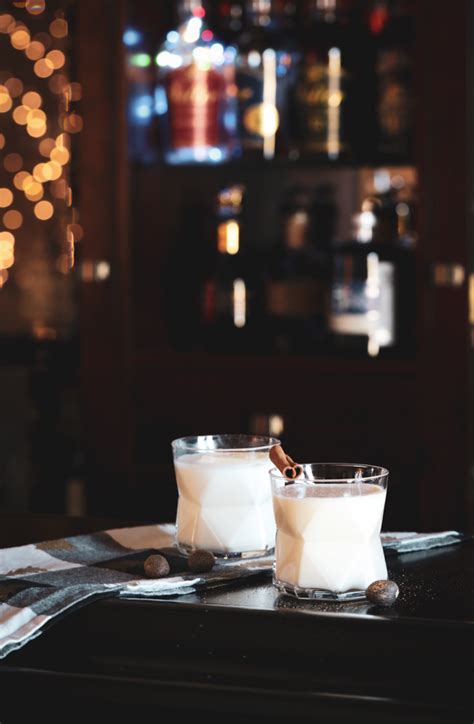 Bourbon Eggnog Cocktail - Daily Appetite