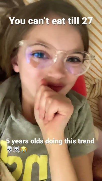 5 Year Olds Doing This Trend 💀☠️😭 Youtube