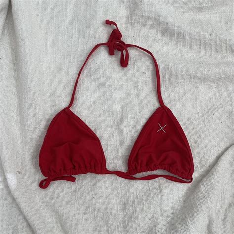 Boutine La Red Halter Tie Bikini Top Doesnt Come Depop