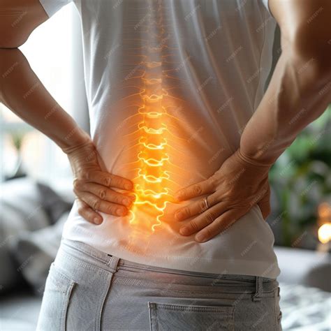 Premium Photo | Person with lower back pain capturing the discomfort