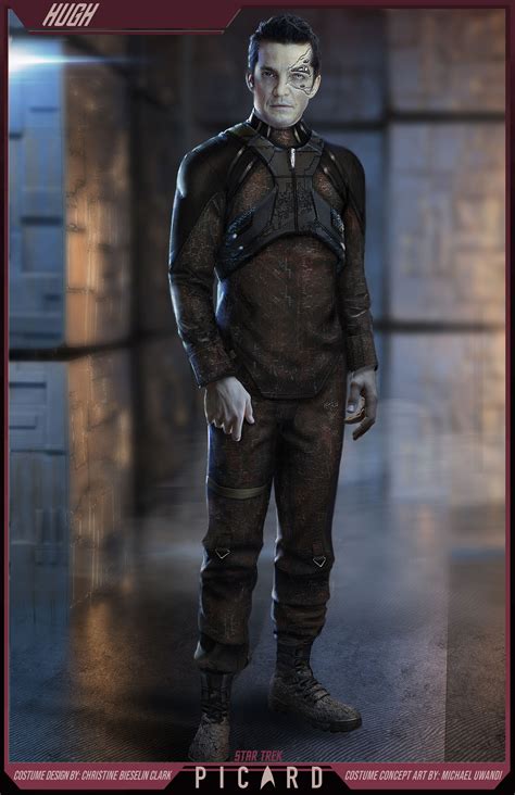 Star Trek Picard Hugh Michael Uwandi Star Trek Characters Picard