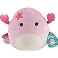 Amazon Squishmallows Original Inch Cailey The Pink Crab Sea