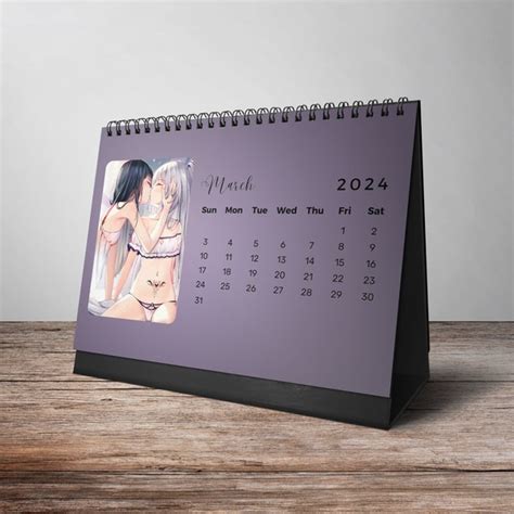 Nude Calendar Etsy