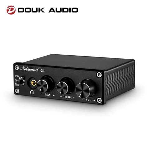 Duplo Udio Mini USB DAC Headphone Amplificador Conversor Digital Para Anal Gico HiFi Coaxial