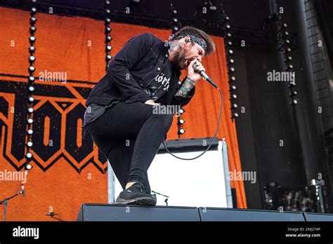 Caleb Shomo Of Beartooth Performs During Louder Than Life At Highland Festival Grounds At Ky