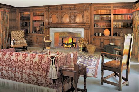 C17th style oak panelled room, specially designed and made to order by