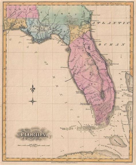 North America Xiv Florida Geographicus Rare Antique Maps Florida