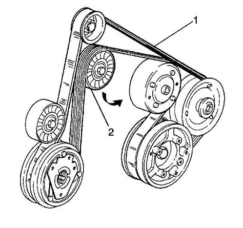 Step By Step Guide 1999 Buick Park Avenue Serpentine Belt Diagram