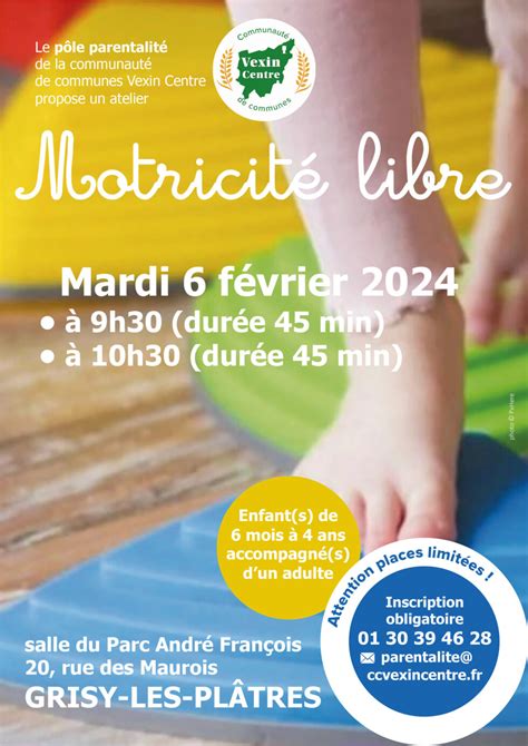 Atelier De Motricit De Grisy Les Pl Tres F Vrier Mairie De Chars