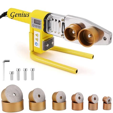 W Ppr Fuser Water Pipe Fuser Digital Display Hot Melt Tube Welder Hydropower Engineering