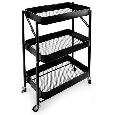 ᐉ Этажерка на колесах складная TL00421 45x29,5x76 см