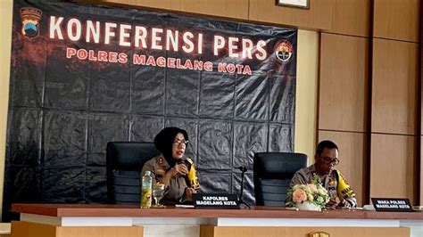 Kriminalitas Di Kota Magelang Naik Persen Kasus Pengeroyokan Paling