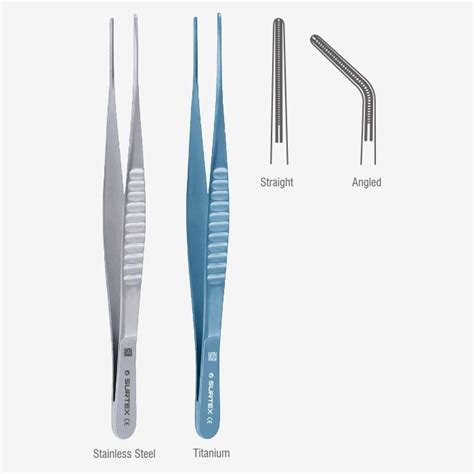 Surtex Debakey Atrauma Forcep X Jaw Serrations