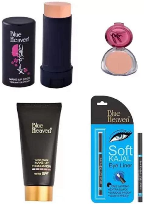 Blue Heaven Makeup Kit Pack Of 4 Beauty