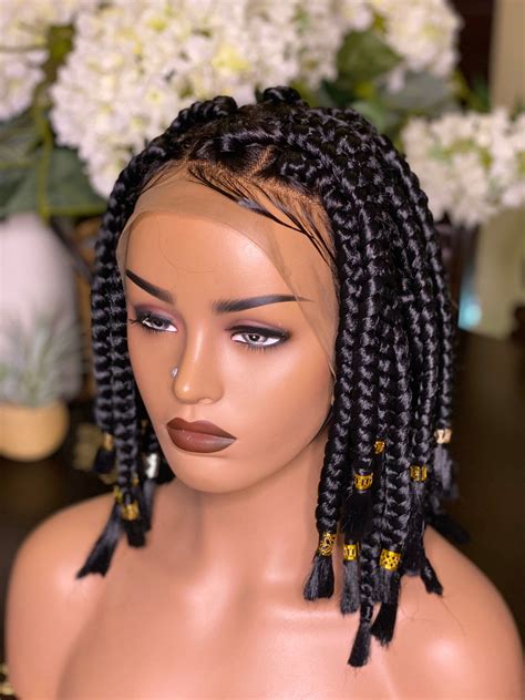 Lace Frontal Box Braid Wig In Jumbo Size You Can Custom Yours In Color