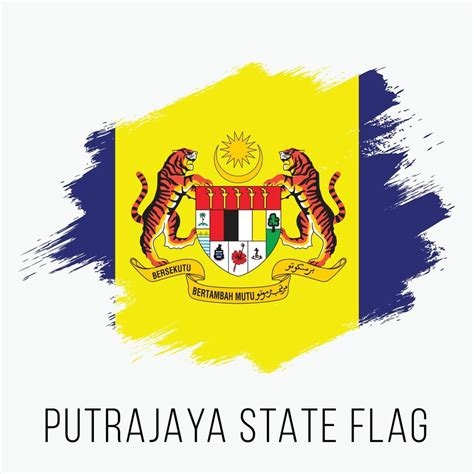 Malaysia State Putrajaya Vector Flag Design Template 21969120 Vector Art At Vecteezy