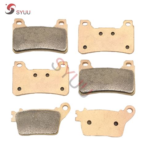 Motorcycle Sintered Metal Front Rear Brake Pads Brakes For Honda