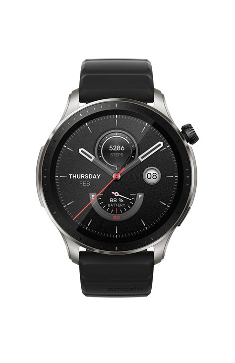 Amazfit GTR 4 Superspeed Black - W2166EU1N - Stapletons Expert Electrical