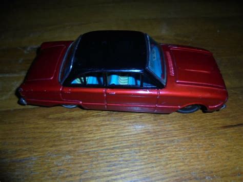 Vintage Bandai Ford Falcon Friction Tin Toy Car Good Condition Japan