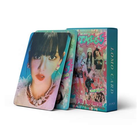 Pcs Box AESPA Holographic Photocards HOT MESS Armageddon St Album