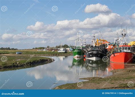 Fishing Boats At Old Leigh Leigh On Sea Essex England United