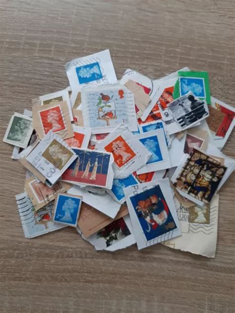 GRANDE BRETAGNE Vrac De 100 Timbres Sur Fragments EUR 0 90 PicClick FR