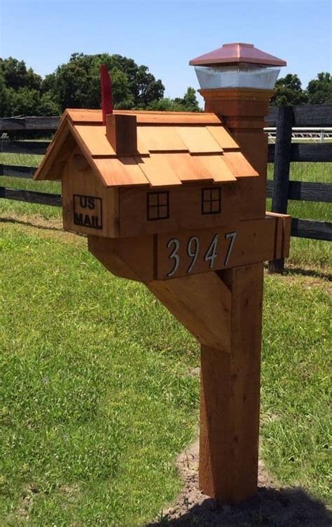 Mailbox Post Ideas Diy Decoomo