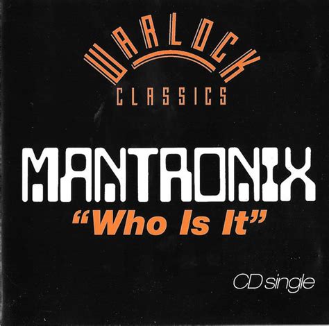 Mantronix - Who Is It (1999, CD) | Discogs