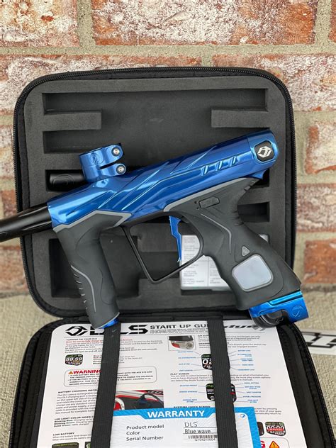 Used Dye Dls Paintball Marker Blue Wave Punishers Paintball