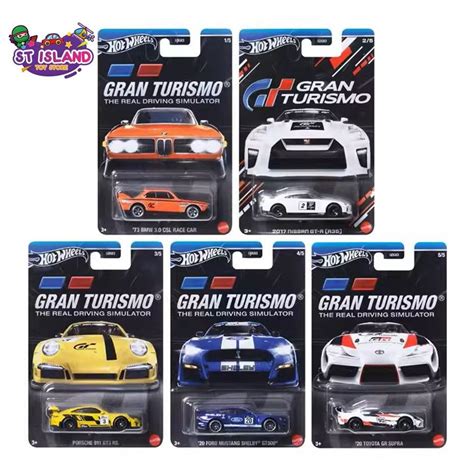 Ready Stock Hot Wheels GT Series 2017 NISSAN GT R 73 BMW 3 0 CSL PORSCHE 911 GT3 RS 20