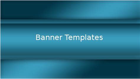 banner templates  microsoft word