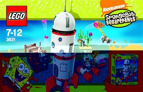 Lego Instructions For Set The Bikini Bottom Express Spongebob Squarepants None