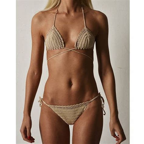 Crochet Lace Top Bikini Xxx Porn