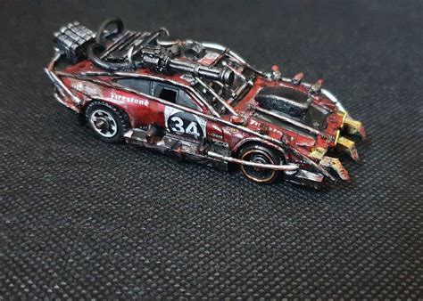 Custom Hot Wheels Red Toy Car
