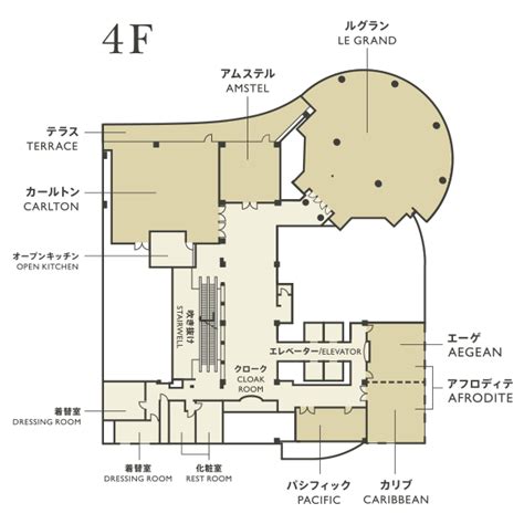 フロアマップ｜施設｜ホテル インターコンチネンタル 東京ベイ