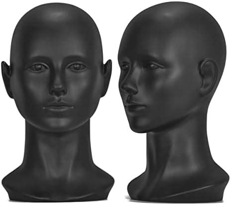 Amazon Geetery Pcs Large Male Mannequin Head Pvc Wig Display